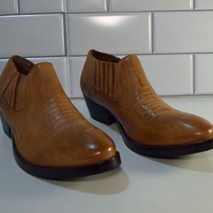 Sketcher Ankle Boots Western Leather 7.5